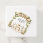 Elegant Floral Bridal Party Geschenk Geschenkanhänger (Beispiel)