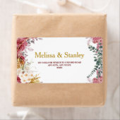 Elegant Floral Burgundy Gold Eukalyptus Wedding (Insitu)