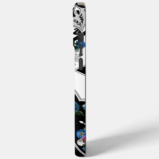 Elegant Floral Case-Mate iPhone Hülle (Rückseite / Links)