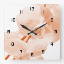 Elegant Floral Coral