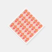 Elegant Floral Damask Chic Napkins Serviette (Ecke)