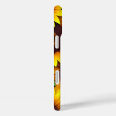 Elegant Floral Design iPhone Case (Rückseite / Rechts)