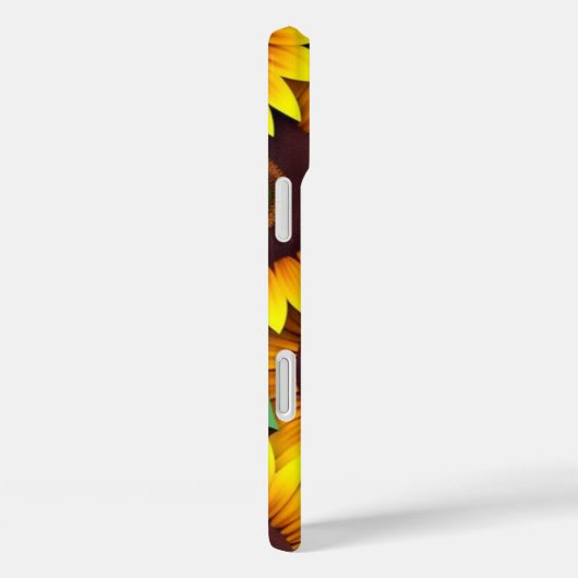 Elegant Floral Design iPhone Case (Rückseite / Rechts)