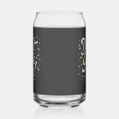 Elegant Floral "Don't Give Up!" Motivational Dosenglas (Links)