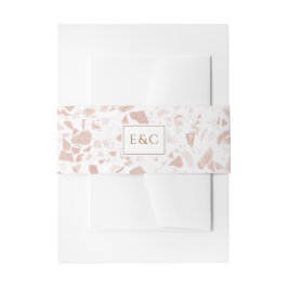 Elegant Floral Eucalyptus Wedding Einladungsbanderole