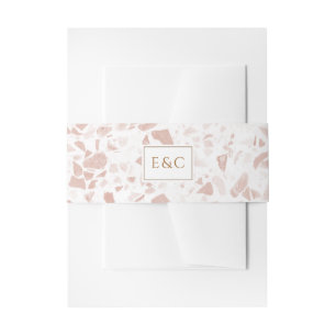 Elegant Floral Eucalyptus Wedding Einladungsbanderole