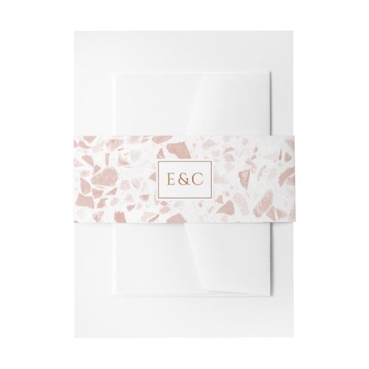 Elegant Floral Eucalyptus Wedding Einladungsbanderole (Vorderseite Beispiel)