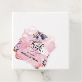 Elegant Floral Geschenkanhänger (Beispiel)