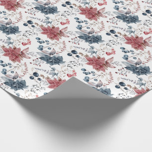 Elegant Floral Geschenkpapier