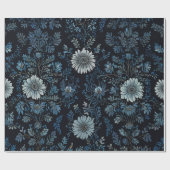 Elegant Floral Geschenkpapier (Flach)