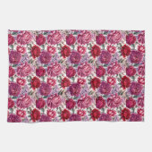 Elegant Floral Geschirrtuch (Horizontal)