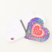 Elegant Floral Heart Frame: for Every Occasion Notizblock (Innenseite)