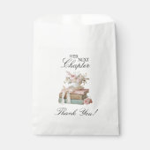 Elegant Floral Her Next Chapter Bridal Shower Geschenktütchen (Vorderseite)