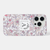 Elegant Floral iPhone 15 Pro Fall für sie iPhone Hülle (Rückseite (Horizontal))