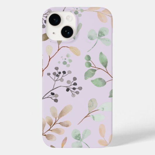 Elegant Floral iPhone Case – Stylish & Protective  (Rückseite)