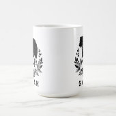 Elegant Floral Mama Bear Floral Kaffeetasse (Mittel)