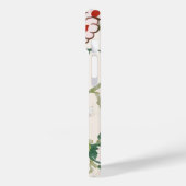 Elegant Floral Monogram Case-Mate iPhone Hülle (Rückseite / Links)