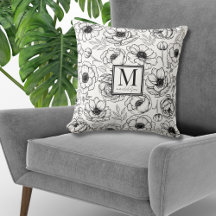 Elegant Floral Monogram