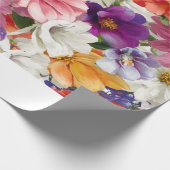 Elegant Floral Mug – Botanical Flower Print Coffee Geschenkpapier (Ecke)