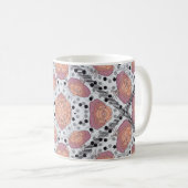 Elegant floral mug kaffeetasse (VorderseiteRechts)