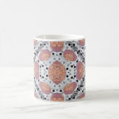 Elegant floral mug kaffeetasse (Mittel)