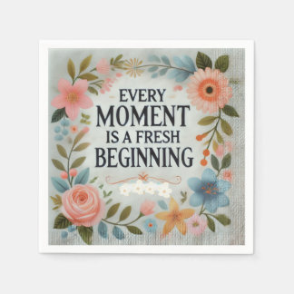 Elegant Floral Napkin - Schönes Angebotszubehör Serviette