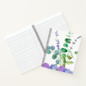 elegant floral NOTEBOOK Notizblock (Innenseite)