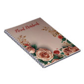 Elegant Floral Notizblock (Rechte Seite)