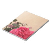 Elegant Floral Notizblock (Rotiert)