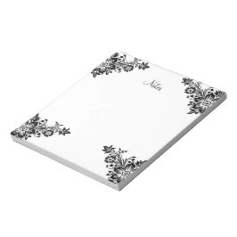 Elegant Floral Notizblock