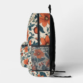 Elegant floral pattern bedruckter rucksack (Rechts)
