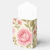 Elegant Floral Pattern Design – Timeless Botanical Geschenkschachtel (Geöffnet)