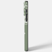 Elegant Floral Peacock Case-Mate iPhone Hülle (Rückseite / Links)