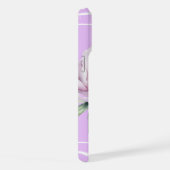 Elegant Floral Peony iPhone15 Pro MaxCase - Lilac iPhone Hülle (Rechte Seite)