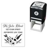 Elegant Floral Permastempel (Beispiel)