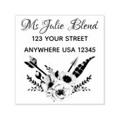 Elegant Floral Permastempel (Design)