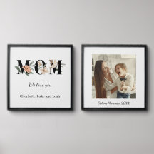 Elegant Floral Personalized Mother’s Day 