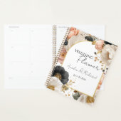Elegant Floral Personalized Wedding Planner Planer (Anzeige)