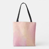 Elegant Floral Pink Bow Boho Niedlich Tasche (Rückseite)