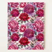 Elegant Floral Planer (Rückseite)