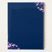 Elegant Floral Planer (Rückseite)