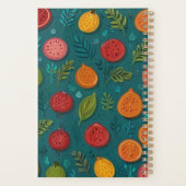 Elegant Floral Planer (Rückseite)