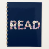 Elegant Floral READ Typography - Pastel Botanical  Planer (Vorderseite)