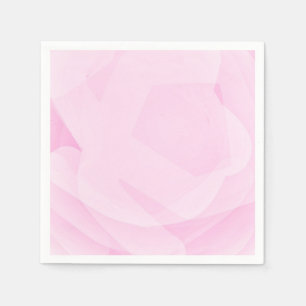 Elegant Floral Schick Rosa Marmoreffekt Serviette