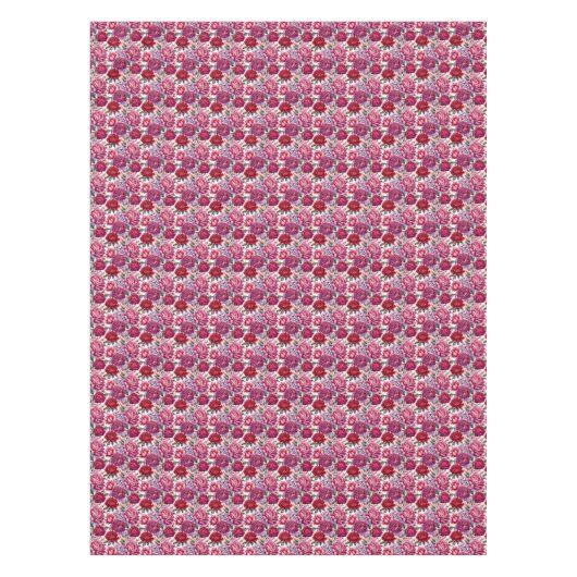 Elegant Floral Tischdecke (Vorderseite)