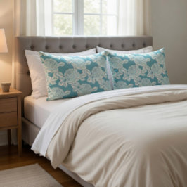 Elegant Floral Vintage Charm Kissenbezug