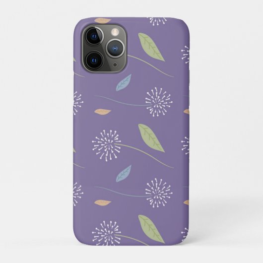 Elegant Floral Wallpaper iPhone 11 Fall Case-Mate iPhone Hülle (Rückseite)