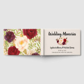Elegant Floral Wedding Gästebuch (Voll)
