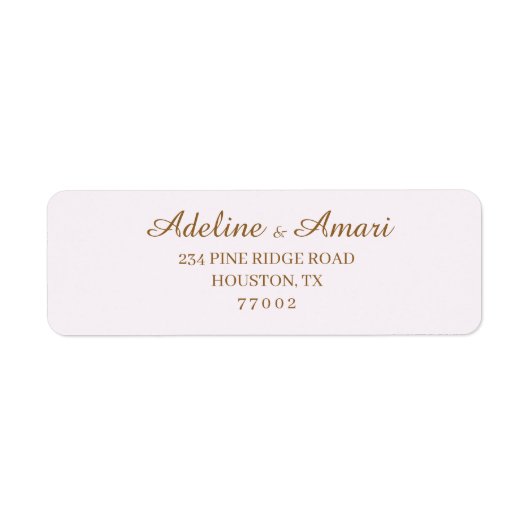 Elegant Floral Wedding Invitation (Vorne)