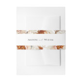 Elegant Floral Wedding Invitation Einladungsbanderole (Vorderseite Beispiel)